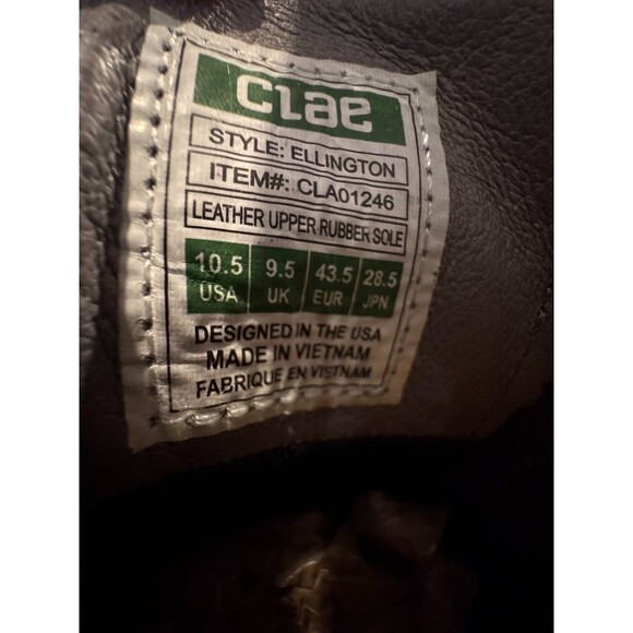 Clae Ellington SP Purple Suede Mens Premium Casual Shoes Sneakers SZ 10.5 - Picture 9 of 9